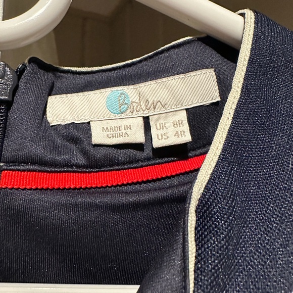 Boden Elise Ponte Neck Tie Dress - Picture 5 of 6